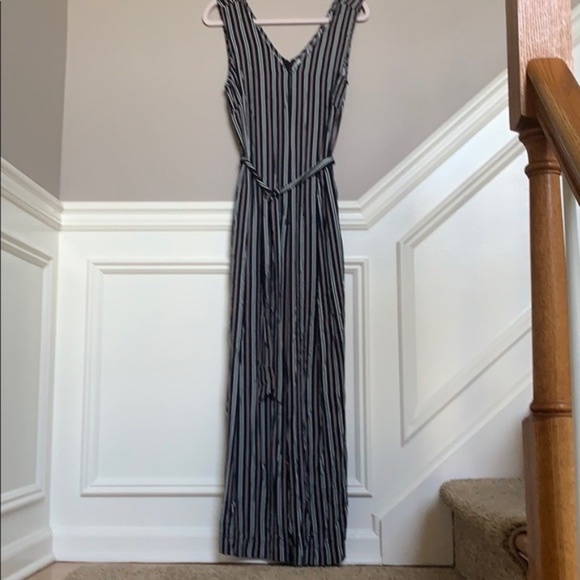 Max Studio Striped Jumpsuit - Picture 3 of 5